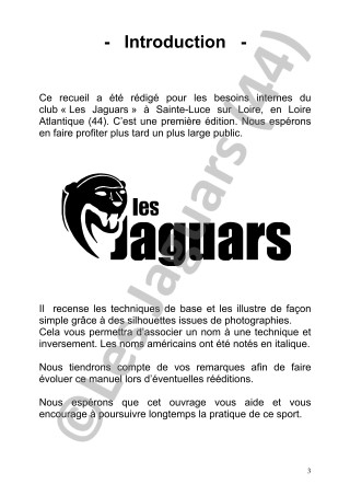 Fascicule 2005 de Kickboxing des Jaguars