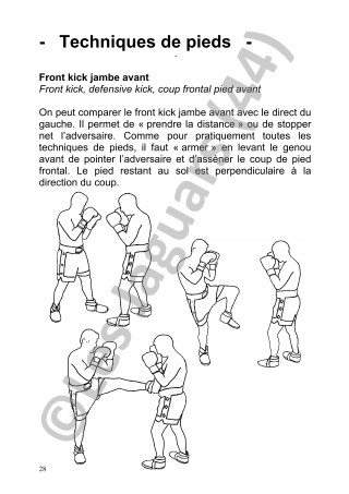 Fascicule 2005 de Kickboxing des Jaguars